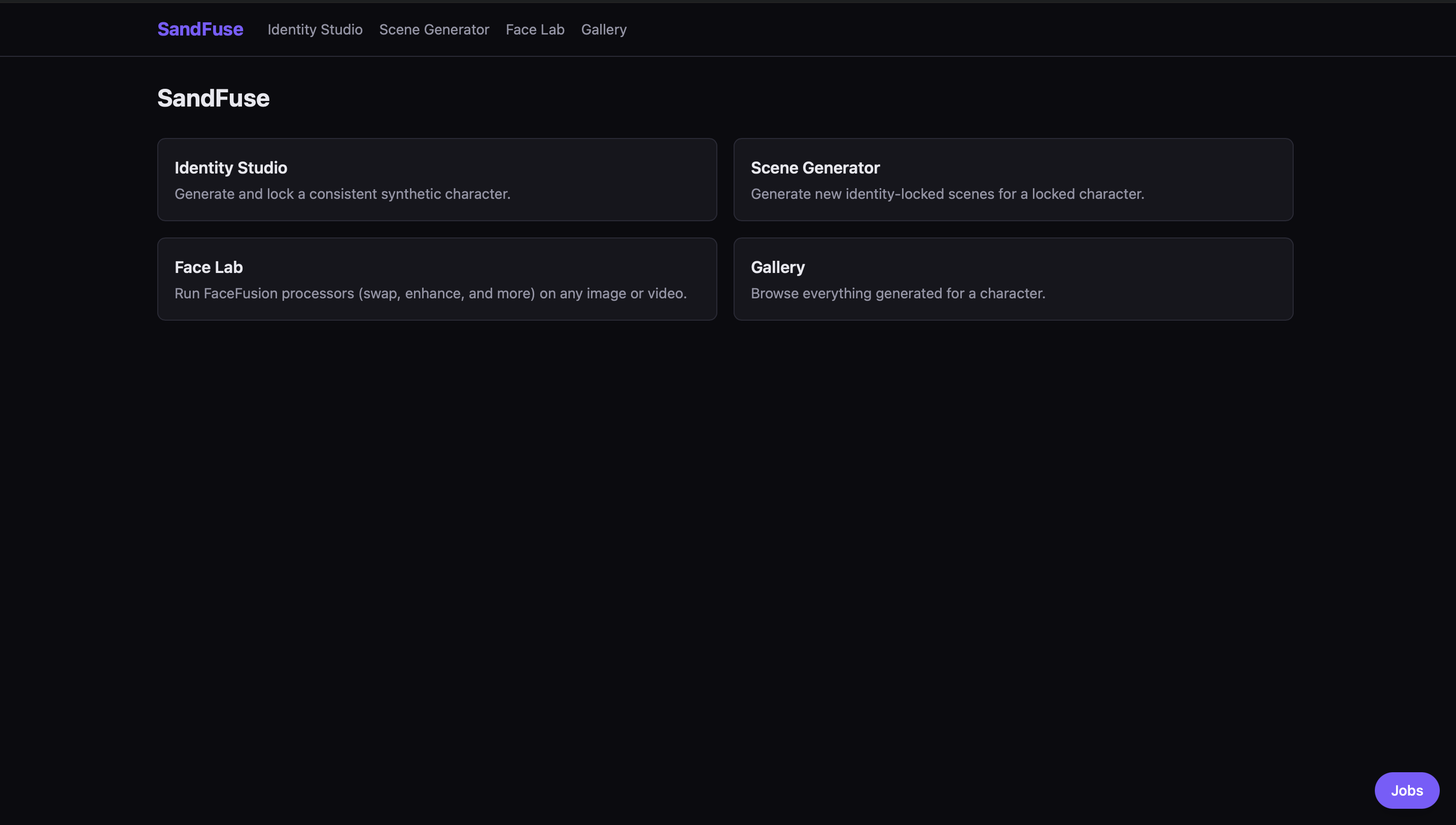SandFuse studio screenshot